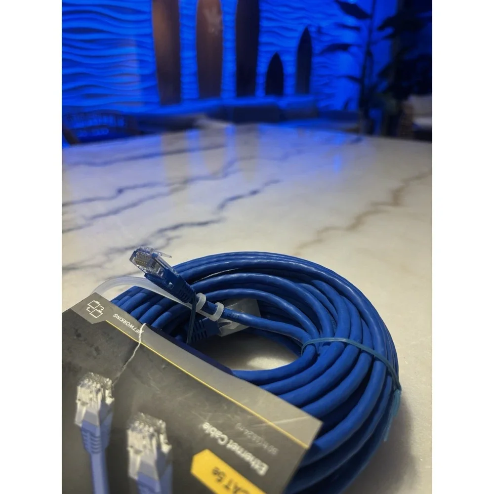 Brand new 50 ft 15.24 m NXT Technologies CAT 5e Ethernet Cable